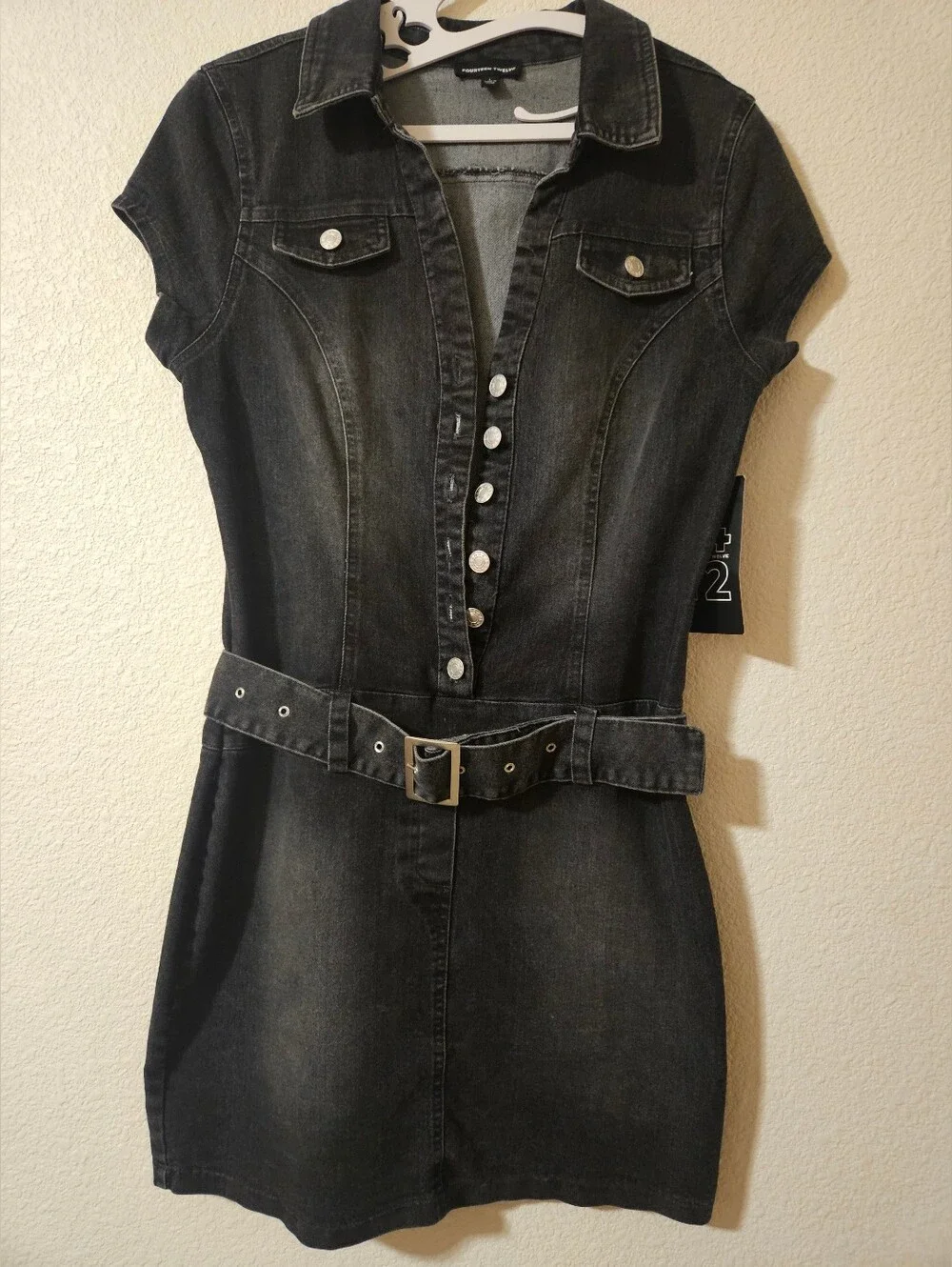 Fourteen Twelve Denim Mini Dress